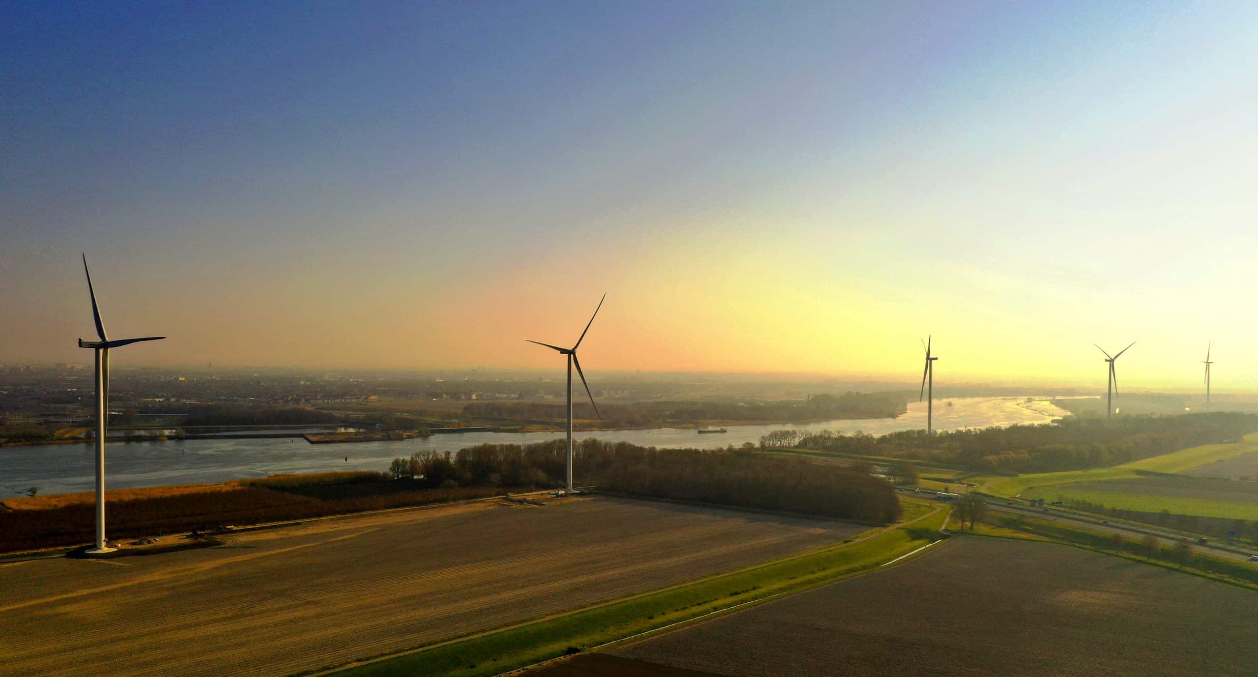 Opening windpark Oude Maas Heinenoord