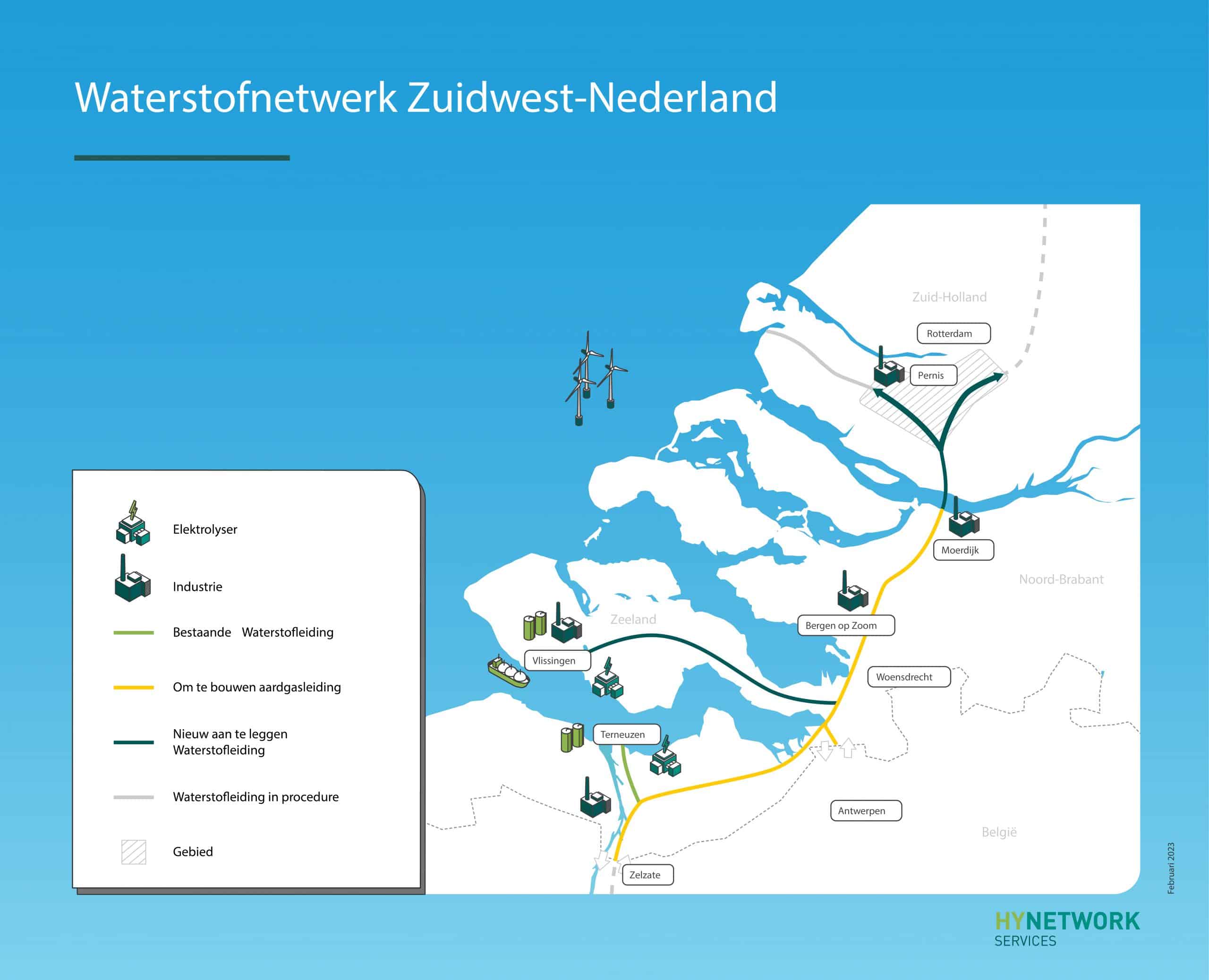 Plan Voor Waterstofnetwerk Dat Deels Door Hoeksche Waard Loopt ...