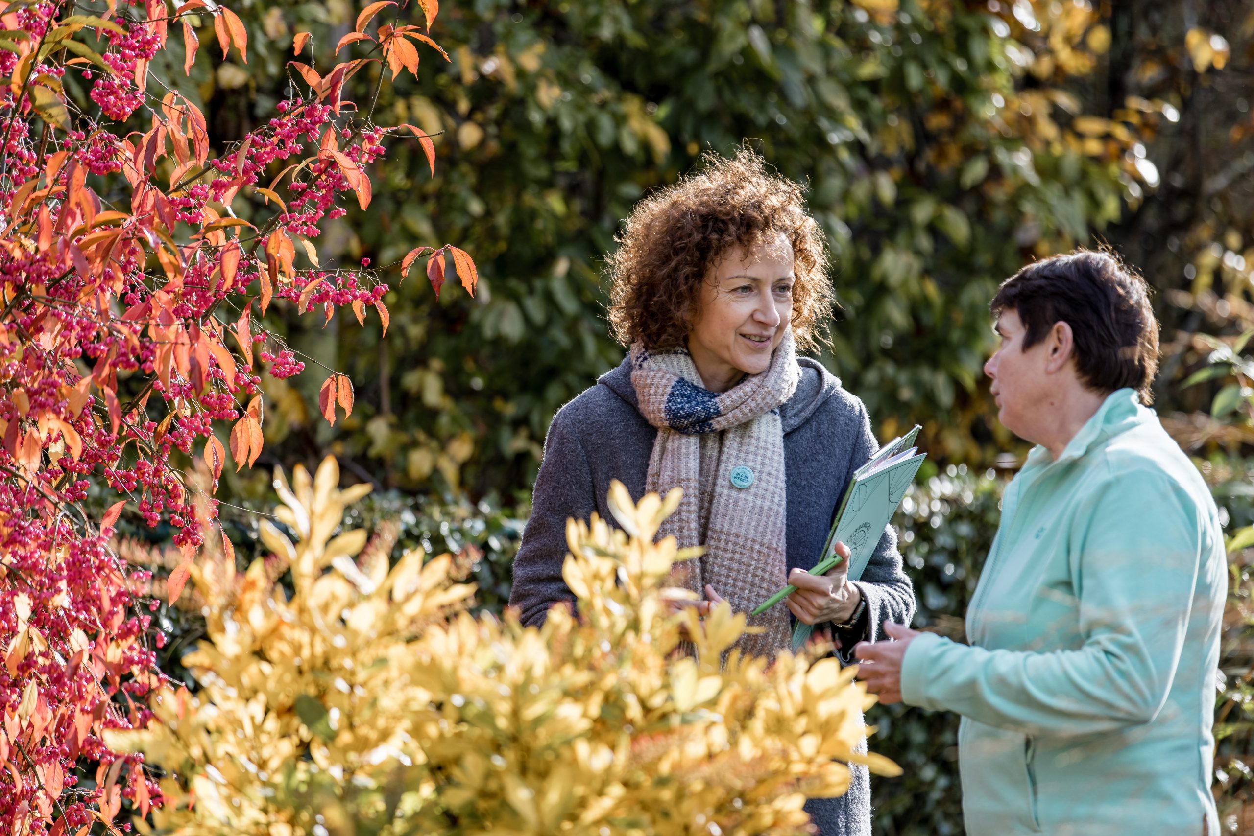 Tuinrangers op de weekmarkt in Mijnsheerenland